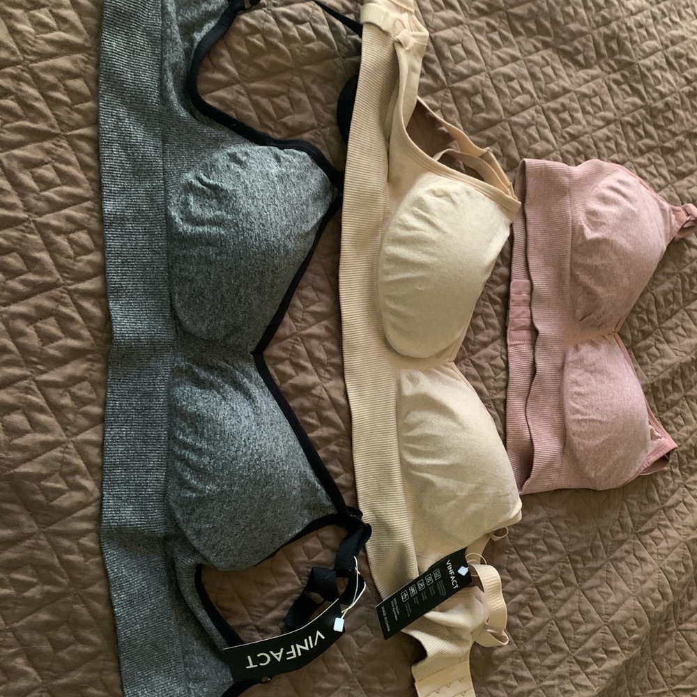 3 Maternity Nursing bras
